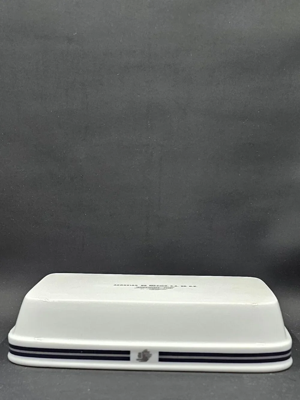 Vintage Aeromexico Hot Entree Porcelain Dish INFLIGHT TOP Noritake Japan